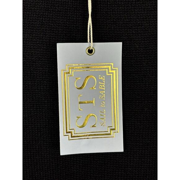 NWT Sail to Sable dark Navy and Pink Sweater Dress - Picture 11 of 16